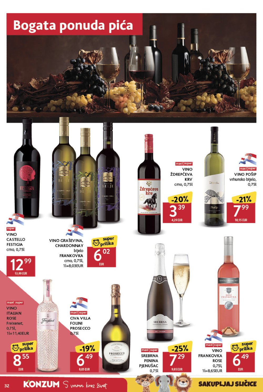 Konzum katalog Akcija 13.03. - 19.03.2025.