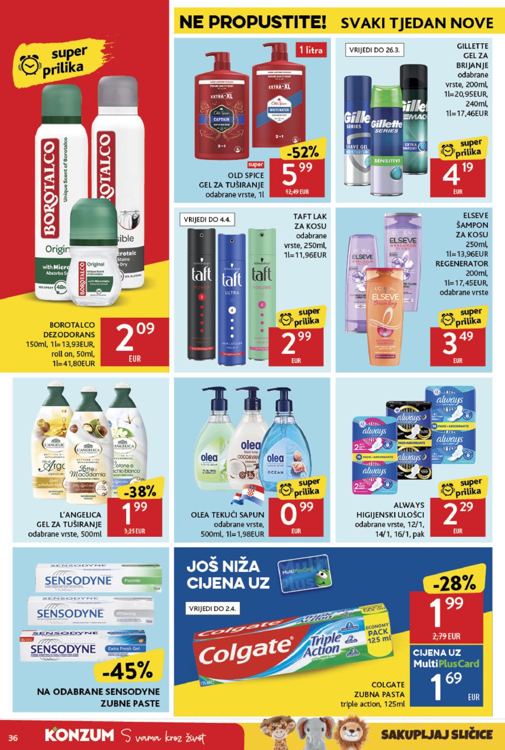 Konzum katalog Akcija 13.03. - 19.03.2025.