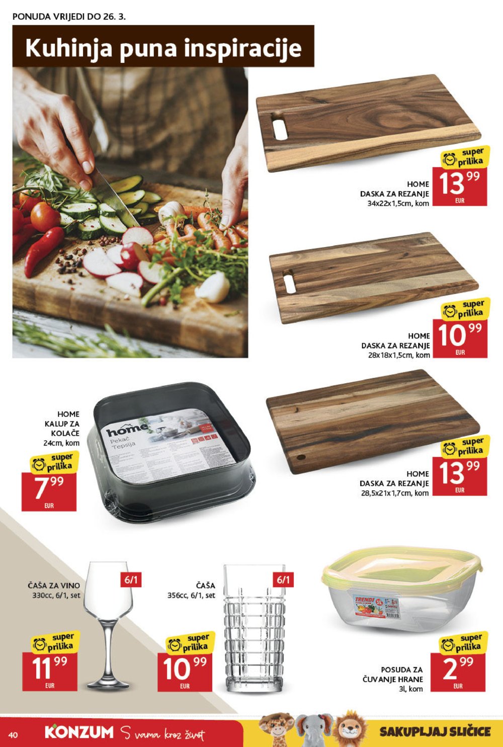 Konzum katalog Akcija 13.03. - 19.03.2025.