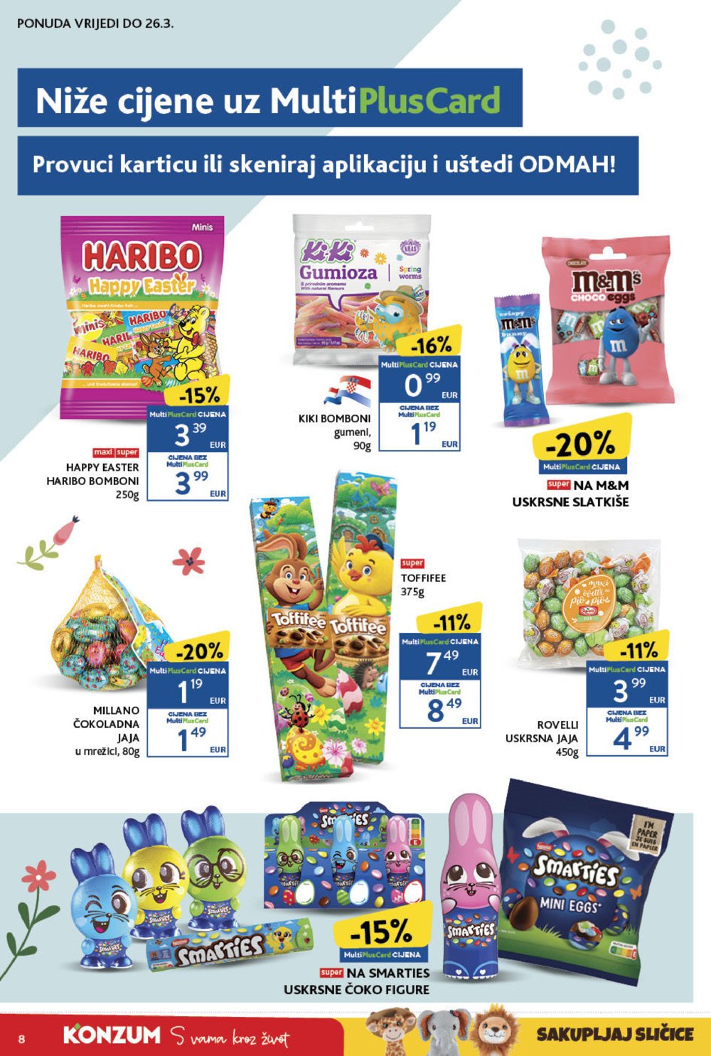 Konzum katalog Akcija 13.03. - 19.03.2025.