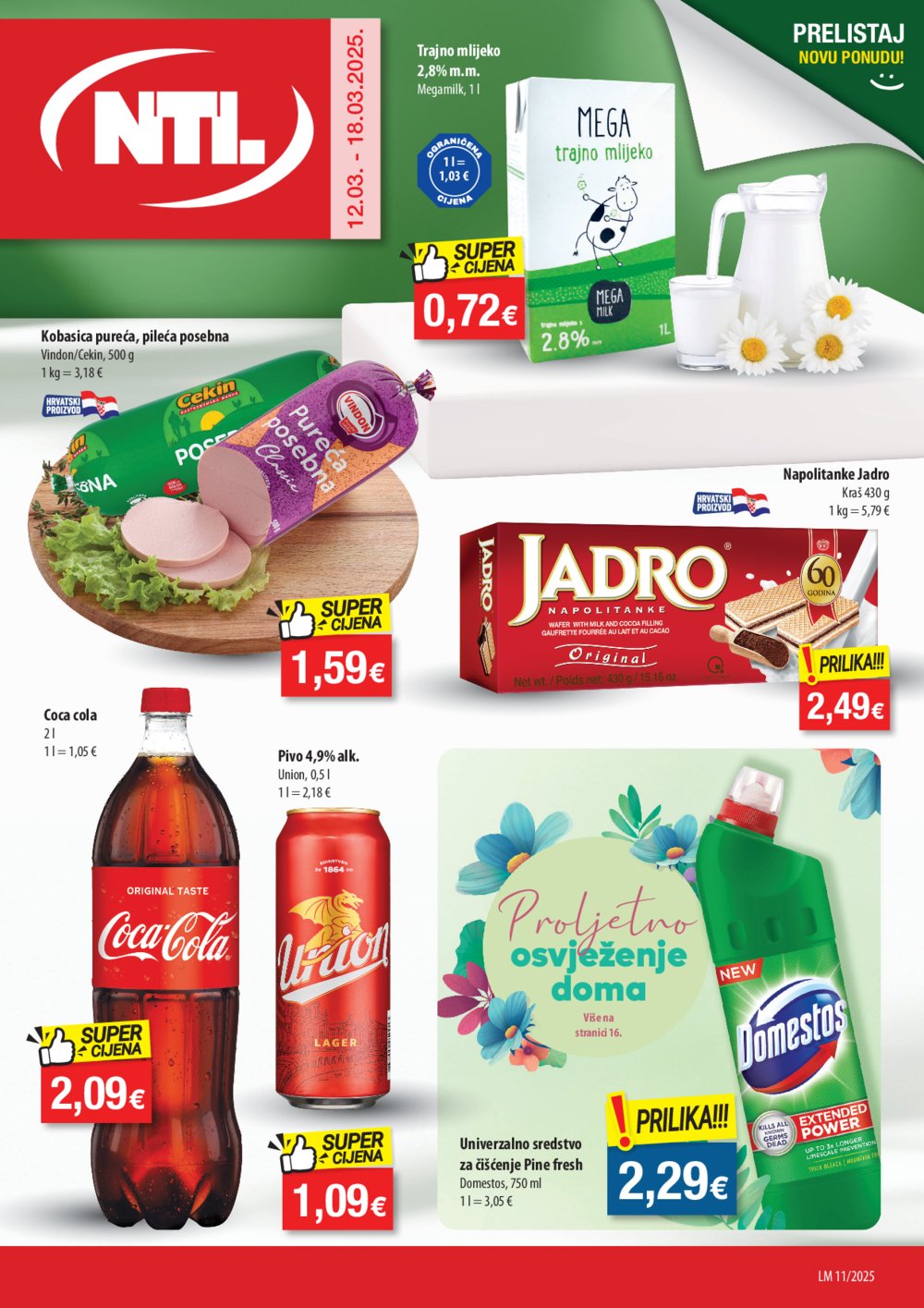NTL Katalog Akcija 12.03.-18.03.2025. Sjever