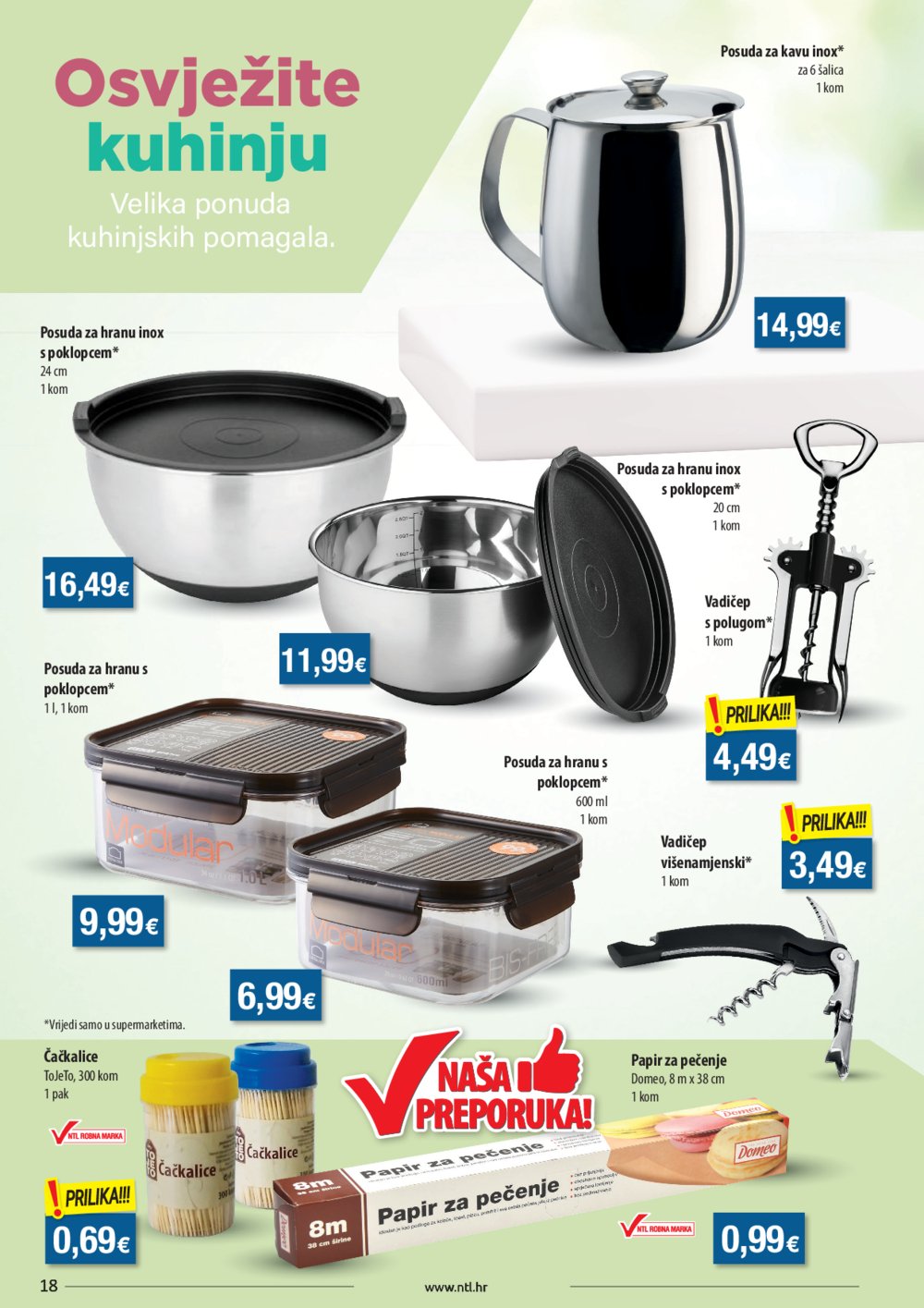NTL Katalog Akcija 12.03.-18.03.2025. Sjever