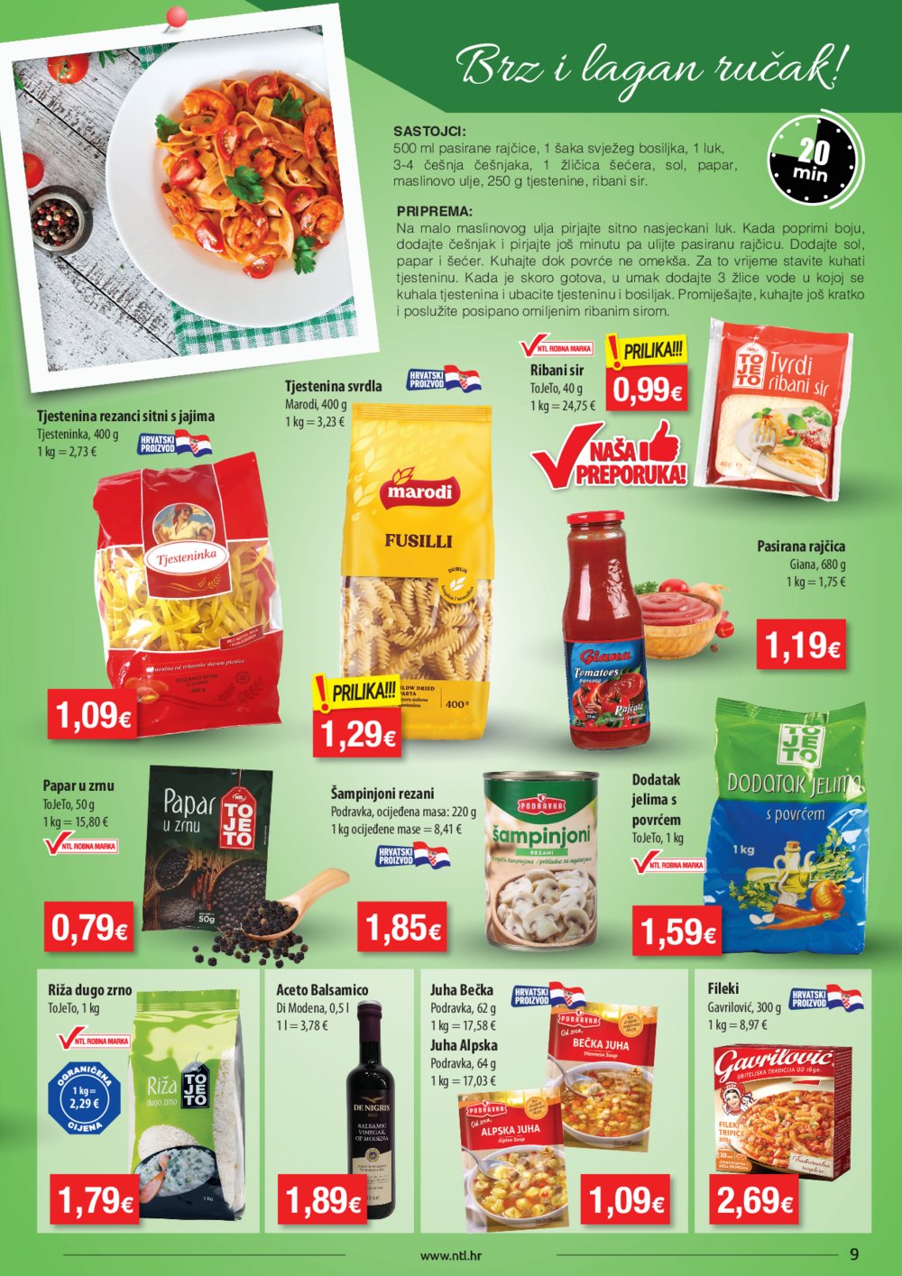 NTL Katalog Akcija 12.03.-18.03.2025. Sjever