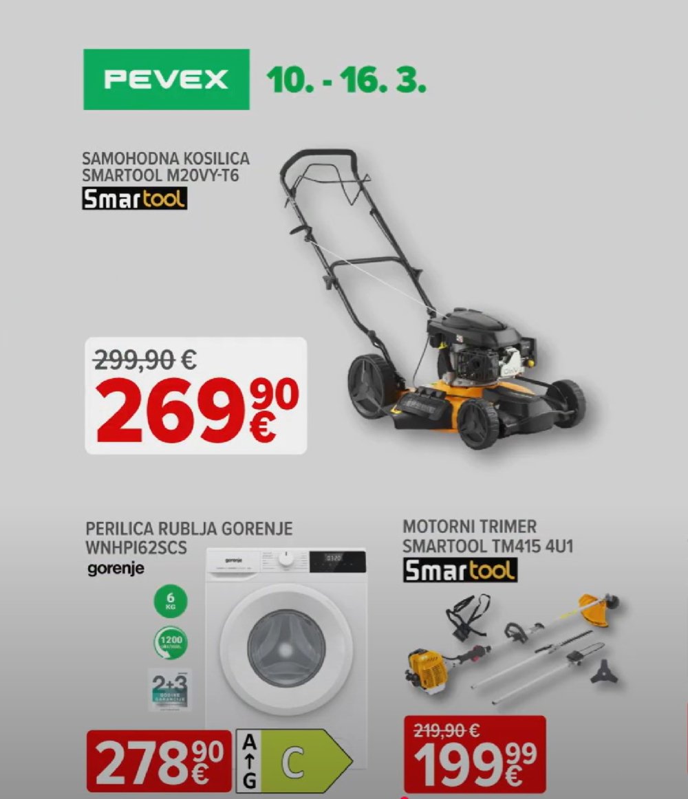 Pevex katalog Pevexovih 7 10.03.-16.03.2025.