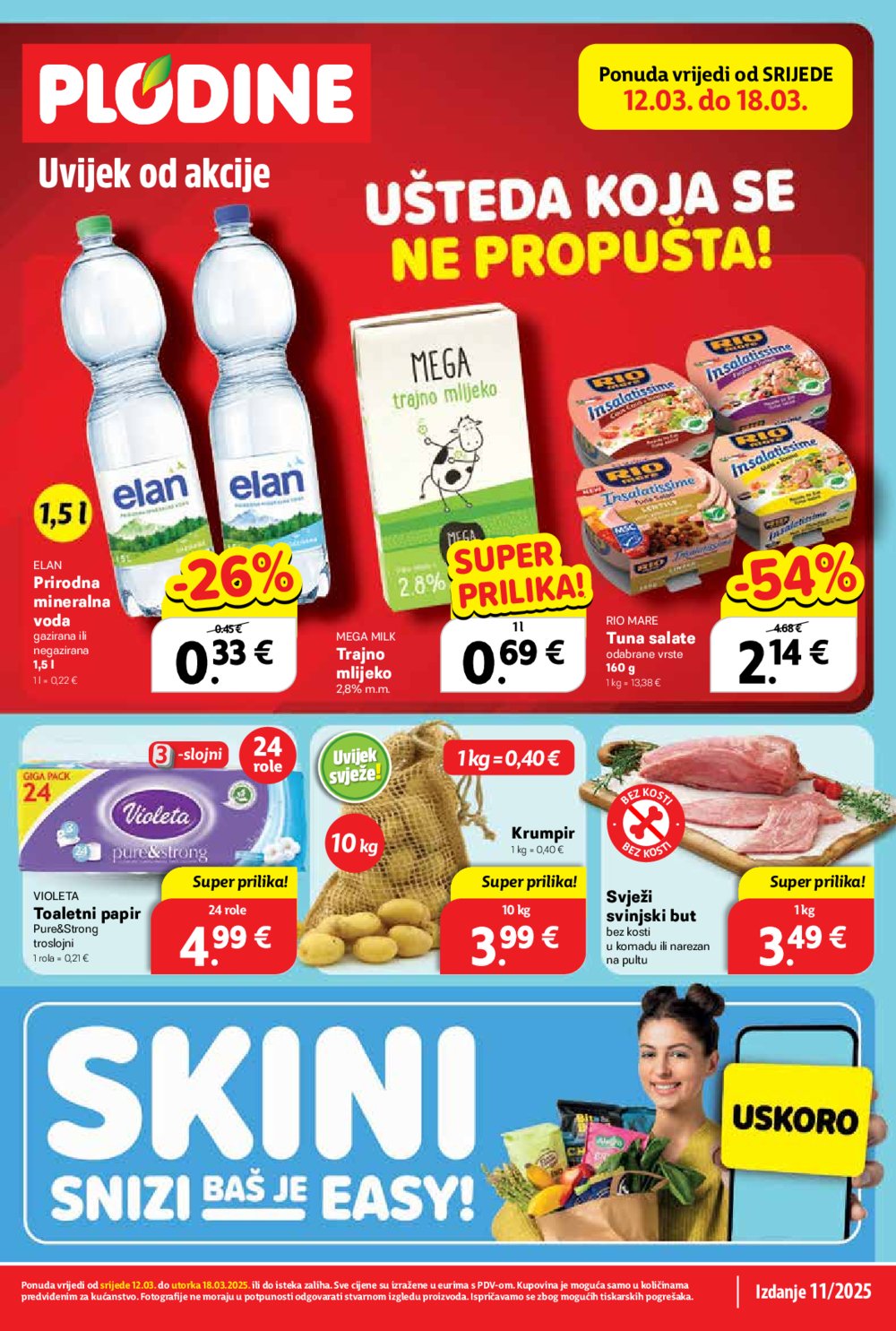 Plodine katalog Akcija 12.03. - 18.03.2025.