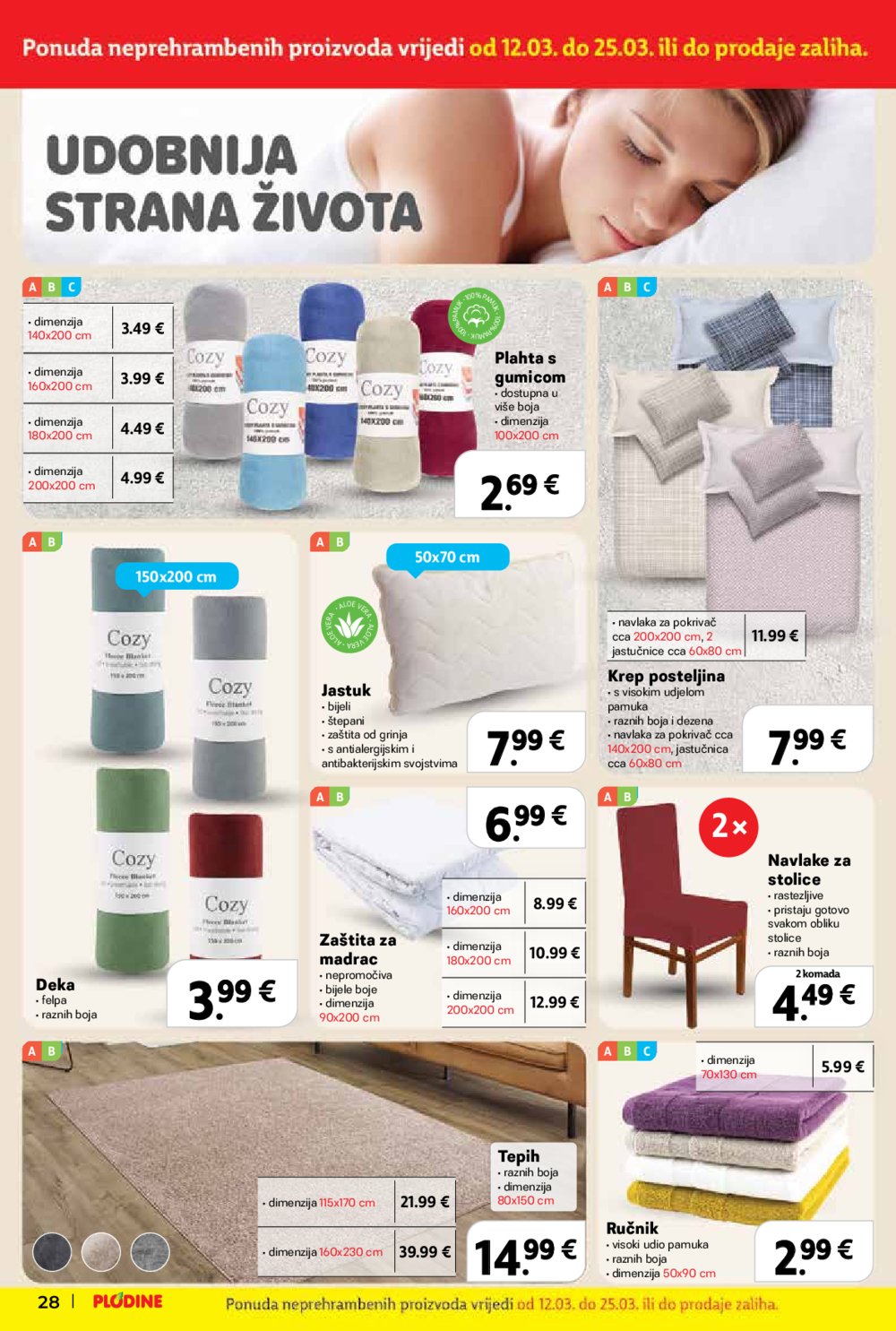 Plodine katalog Akcija 12.03. - 18.03.2025.