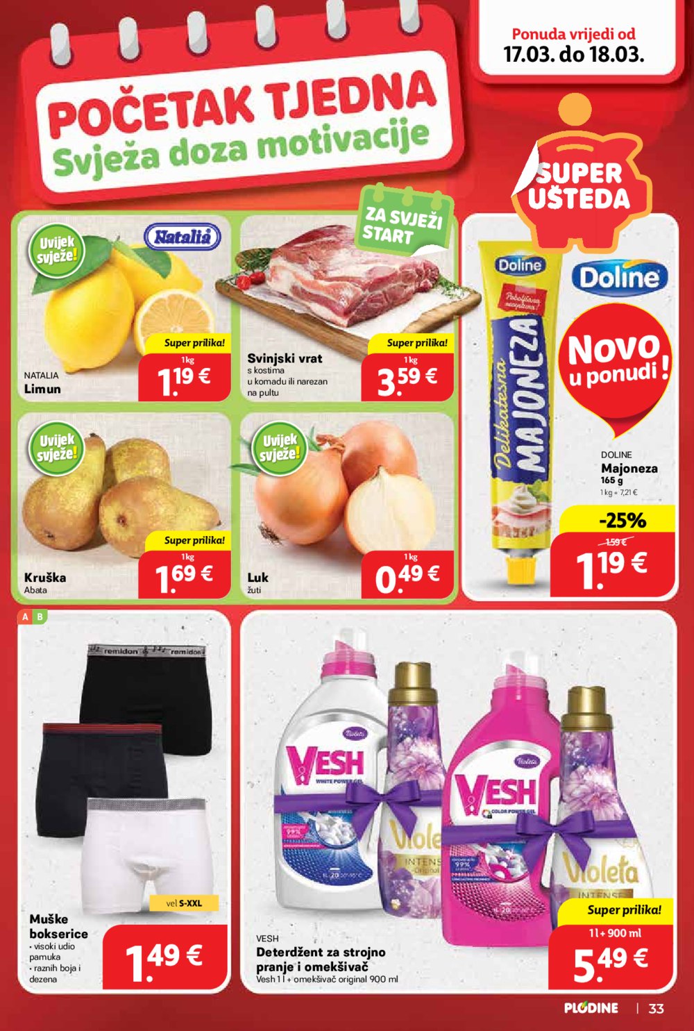 Plodine katalog Akcija 12.03. - 18.03.2025.