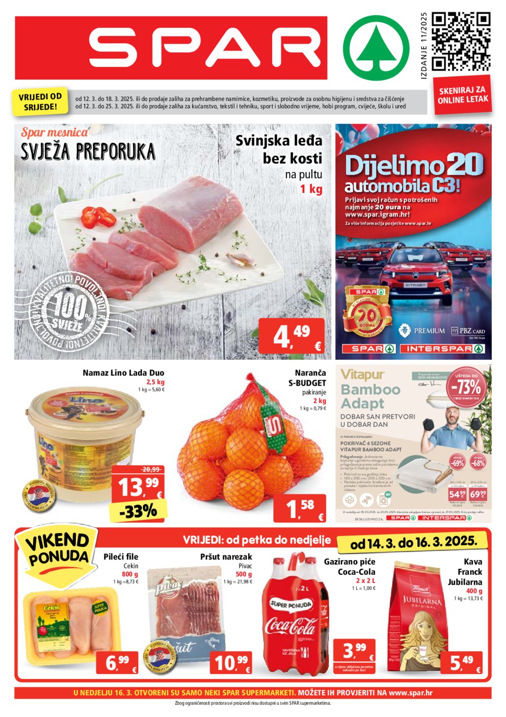 SPAR katalog Akcija 12.03.-18.03.2025.