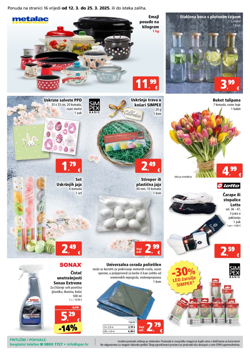 SPAR katalog Akcija 12.03.-18.03.2025.