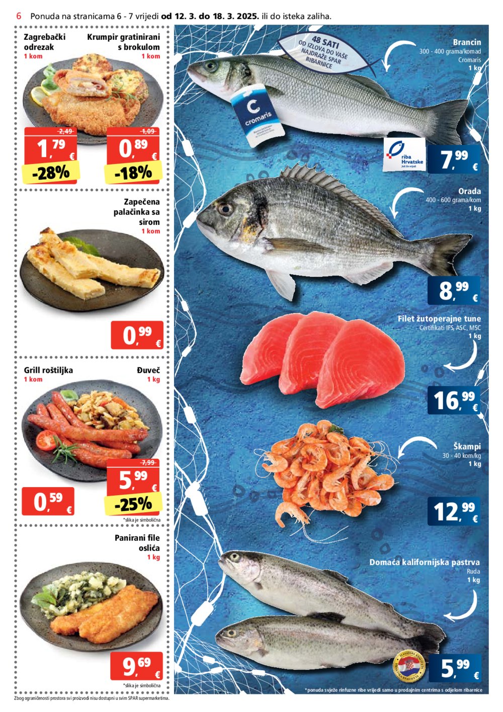 SPAR katalog Akcija 12.03.-18.03.2025.