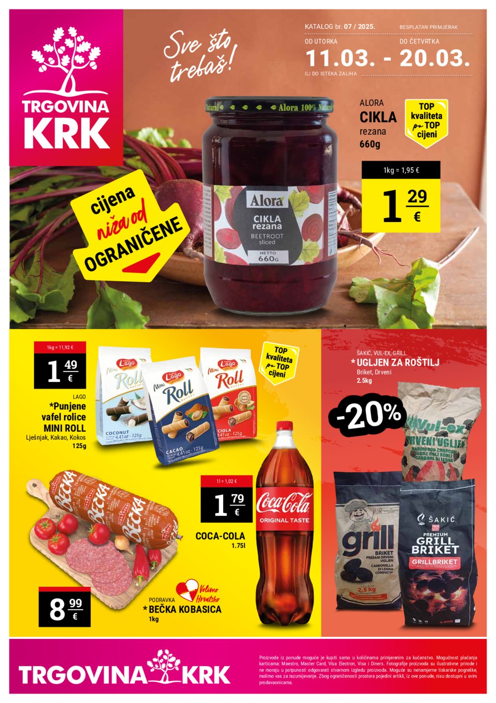 Trgovina Krk katalog Akcija 11.03.-20.03.2025.