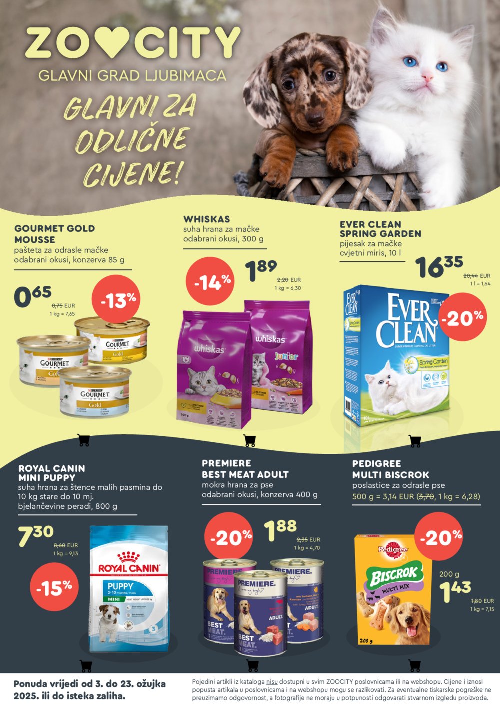 ZOOCITY katalog Akcija 03.03.-23.03.2025 .