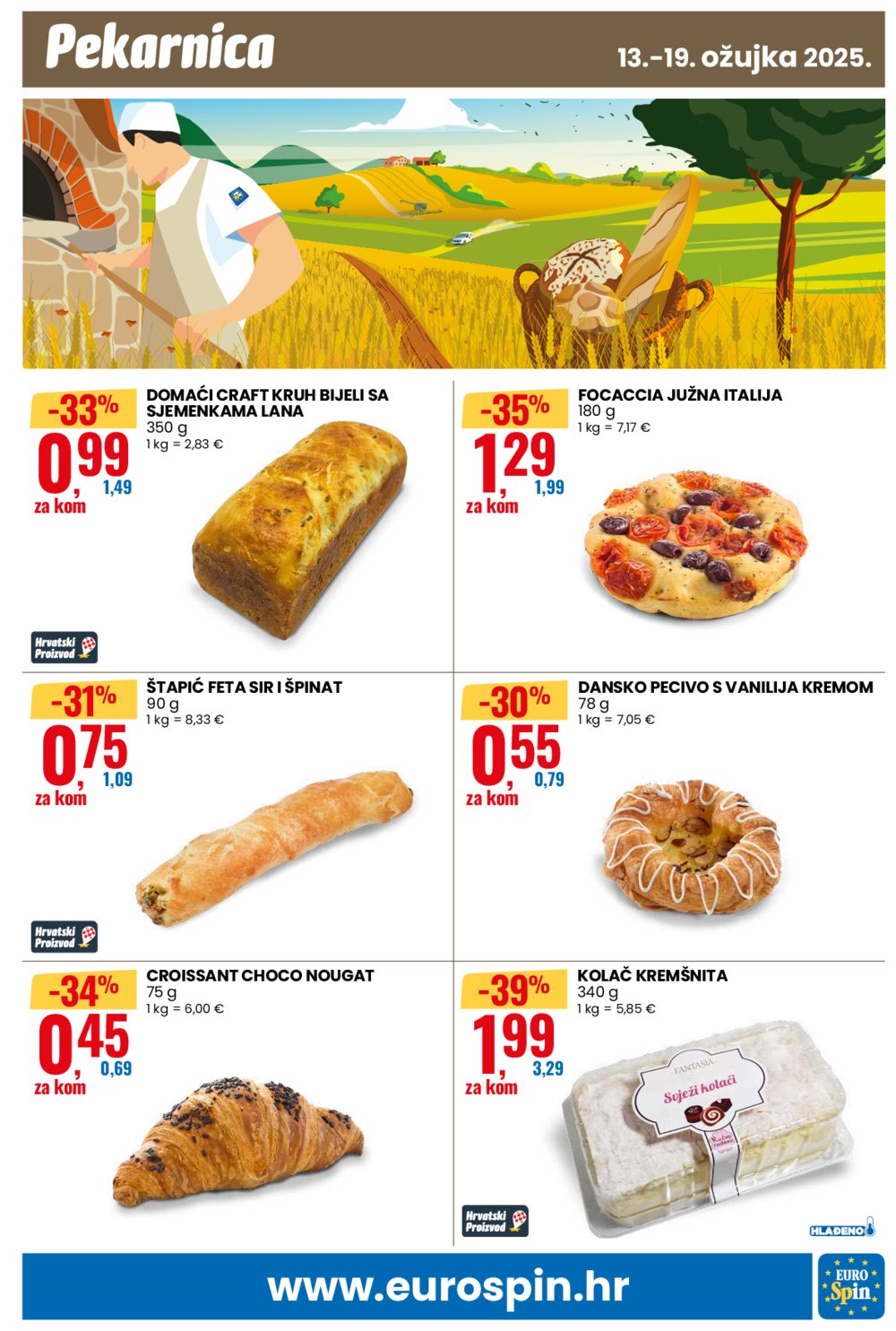 Eurospin katalog Akcija 13.03-19.03.2025.