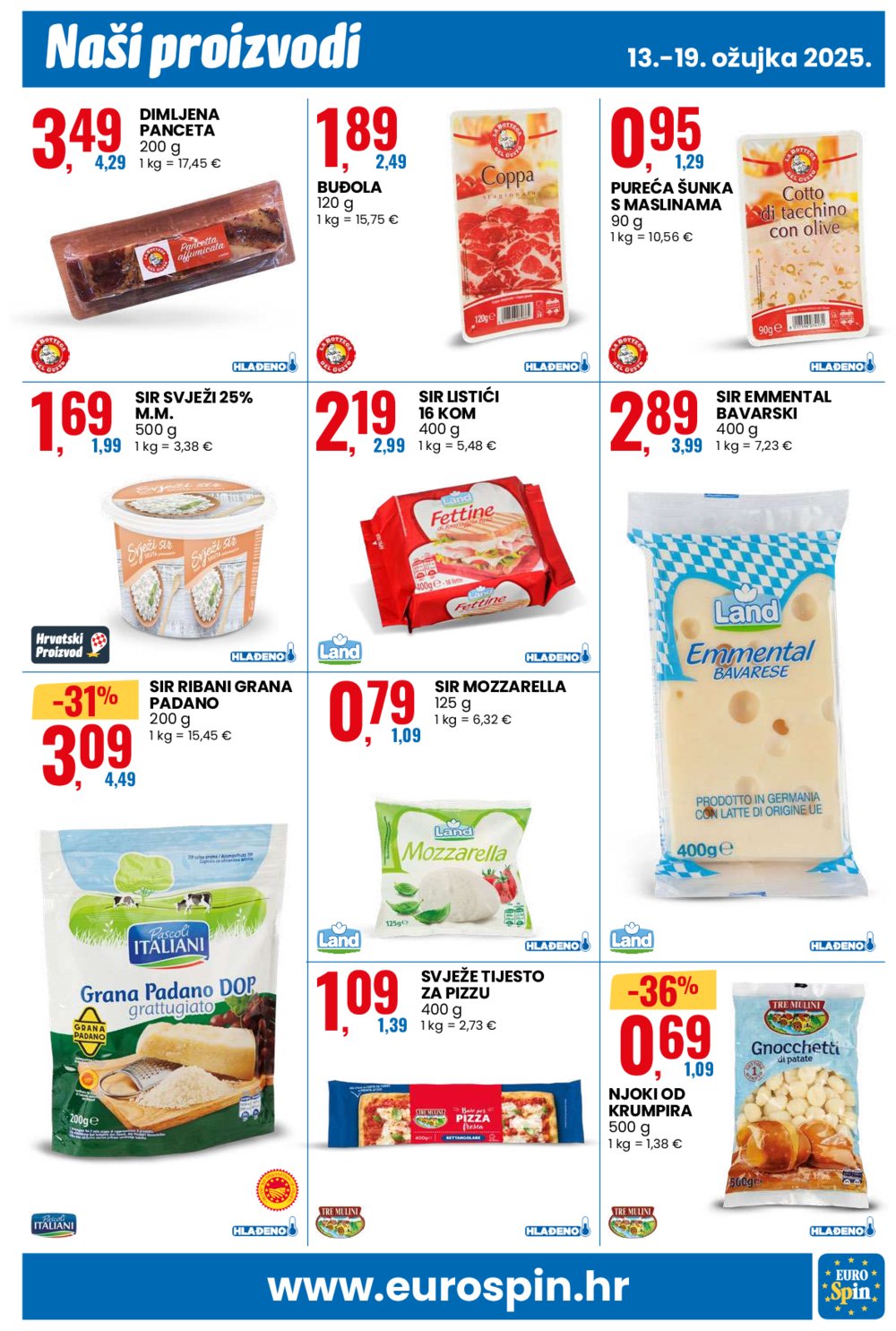 Eurospin katalog Akcija 13.03-19.03.2025.