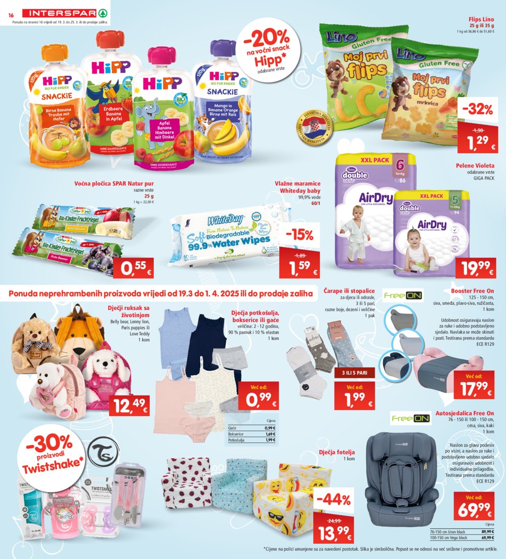 INTERSPAR katalog Akcija 19.03.-25.03.2025.