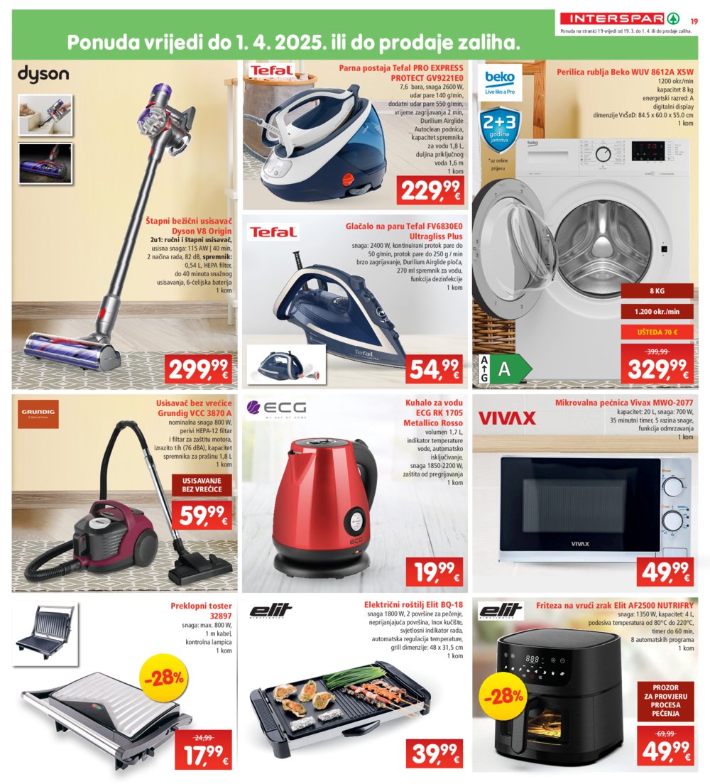 INTERSPAR katalog Akcija 19.03.-25.03.2025.