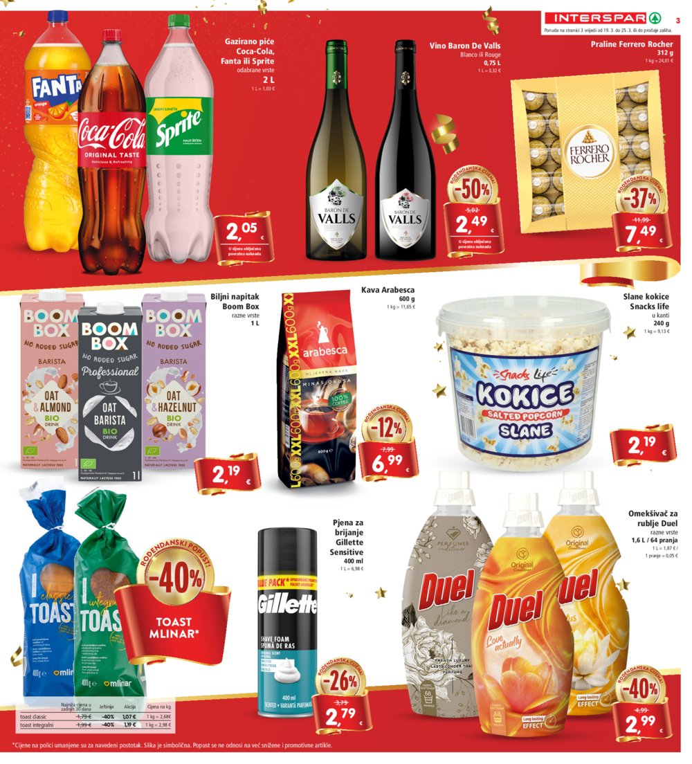 INTERSPAR katalog Akcija 19.03.-25.03.2025.