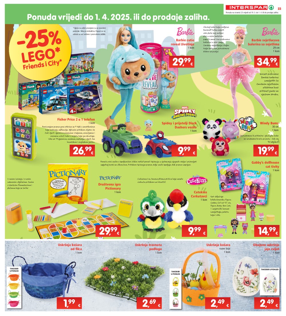 INTERSPAR katalog Akcija 19.03.-25.03.2025.