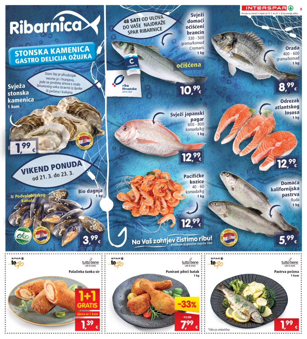 INTERSPAR katalog Akcija 19.03.-25.03.2025.