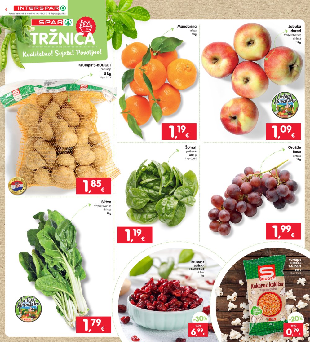 INTERSPAR katalog Akcija 19.03.-25.03.2025.