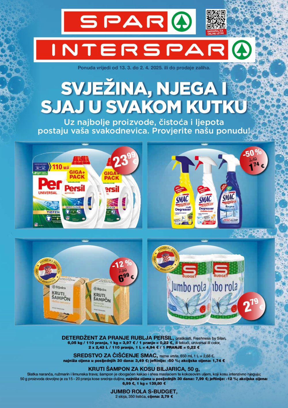 INTERSPAR katalog Kućanstvo 13.03.-02.04.2025.