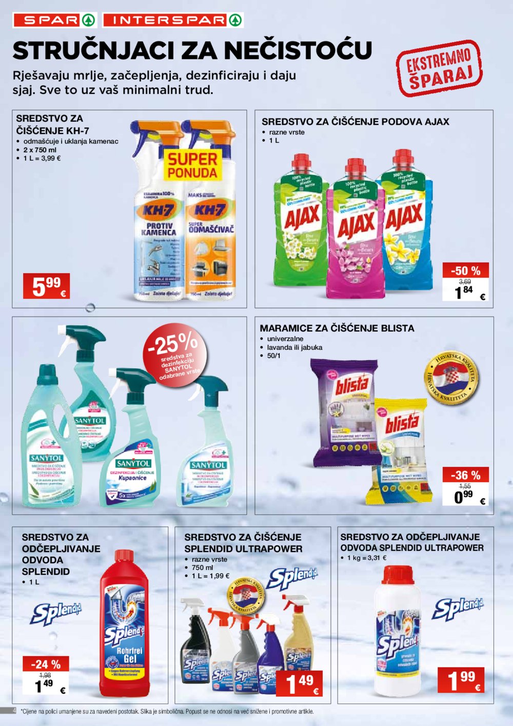 INTERSPAR katalog Kućanstvo 13.03.-02.04.2025.