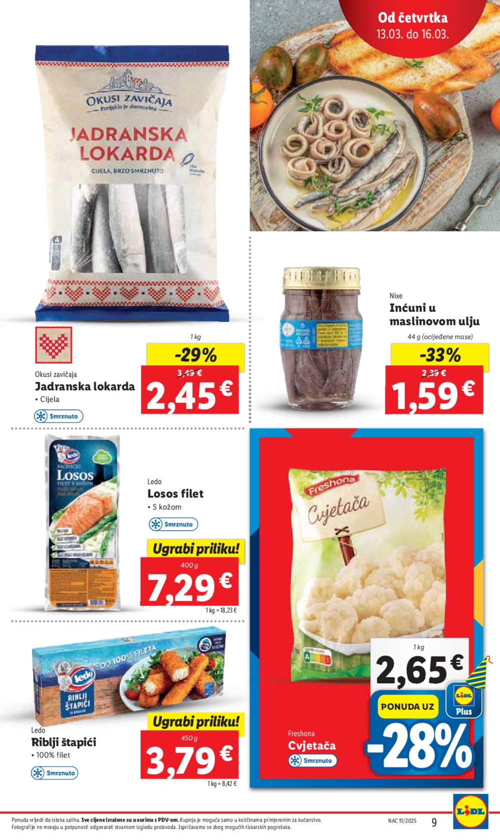 Lidl katalog Super ponuda od četvrtka 13.03.-16.03.2025.