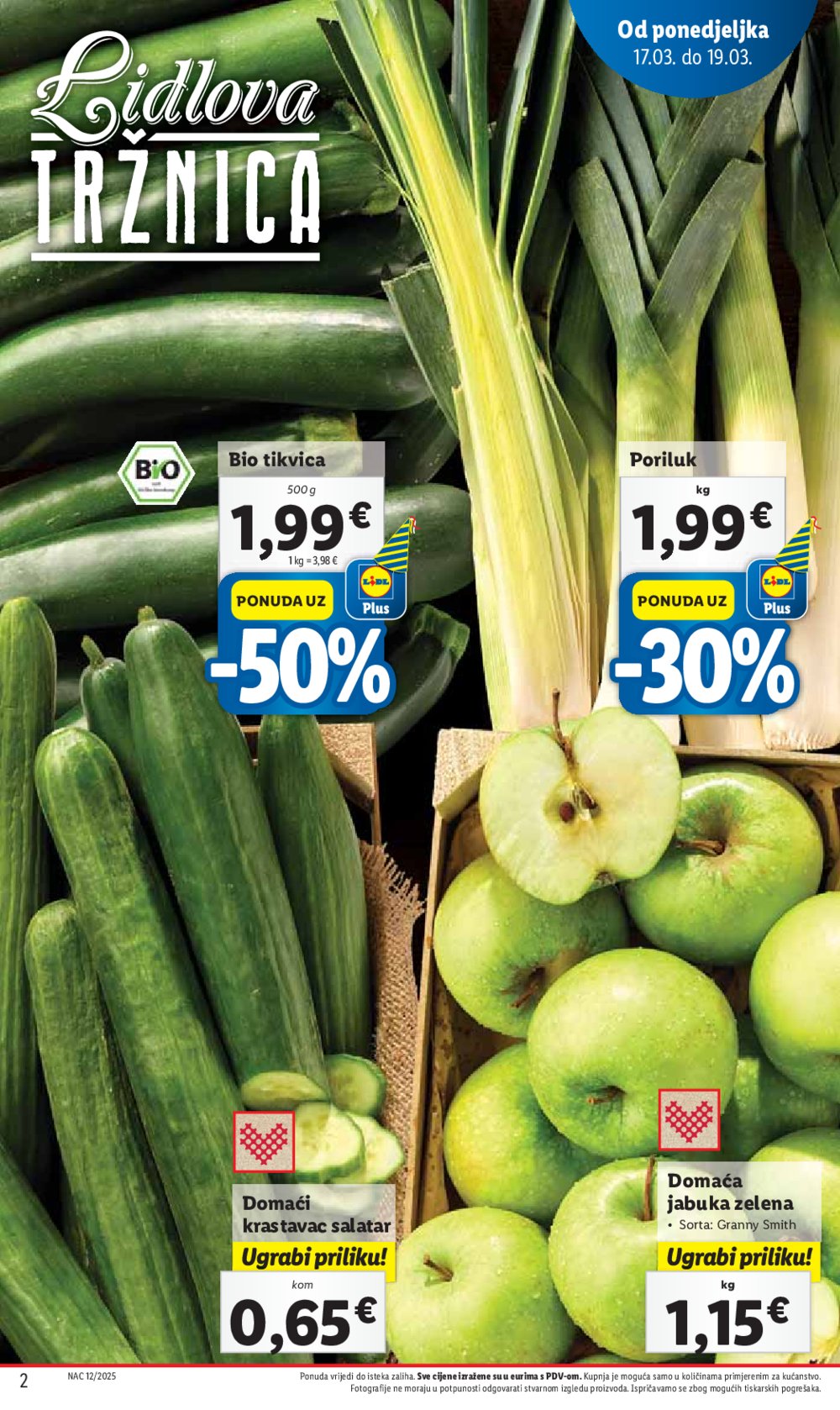 Lidl katalog Super ponuda od ponedjeljka 17.03.-23.03.2025.