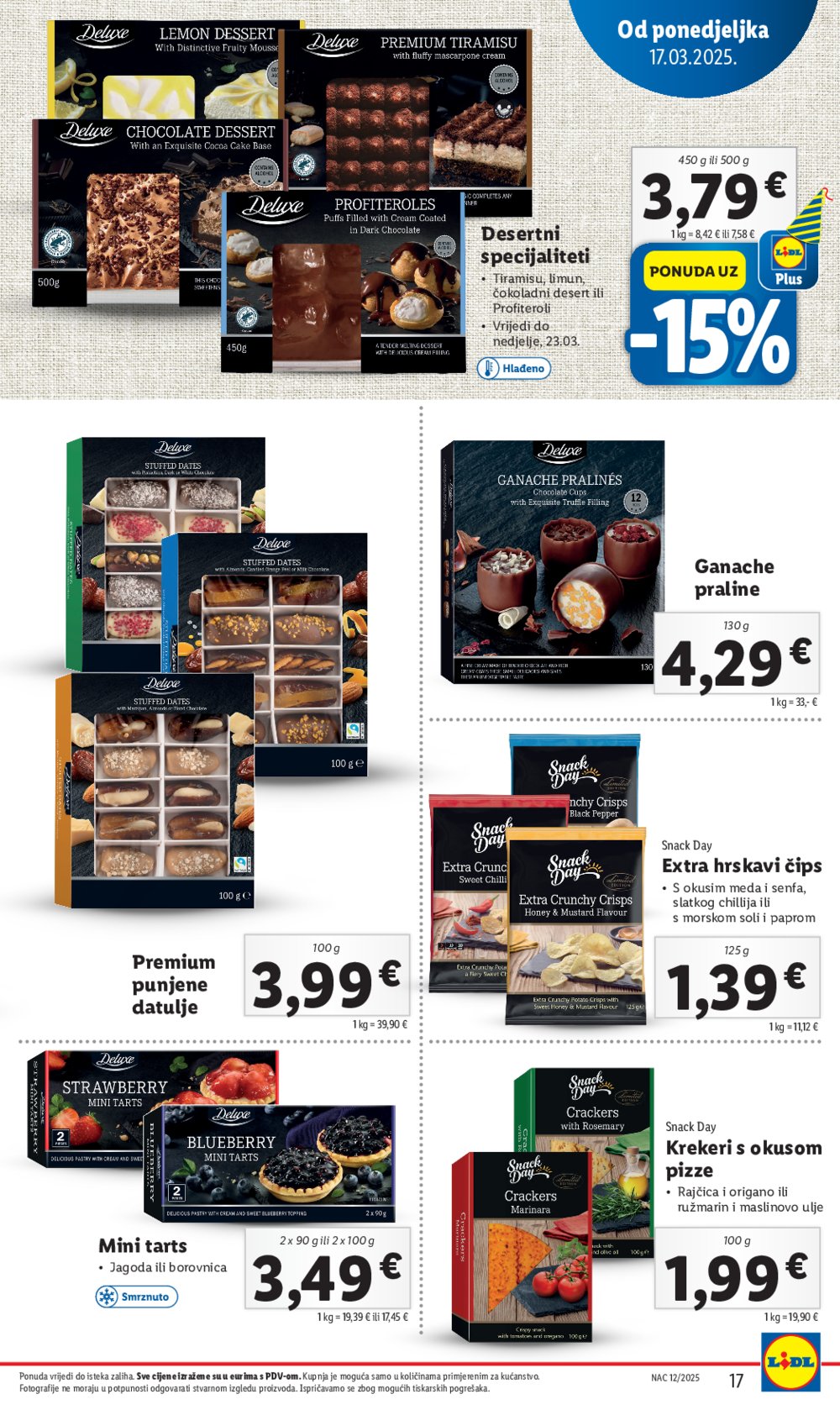 Lidl katalog Super ponuda od ponedjeljka 17.03.-23.03.2025.