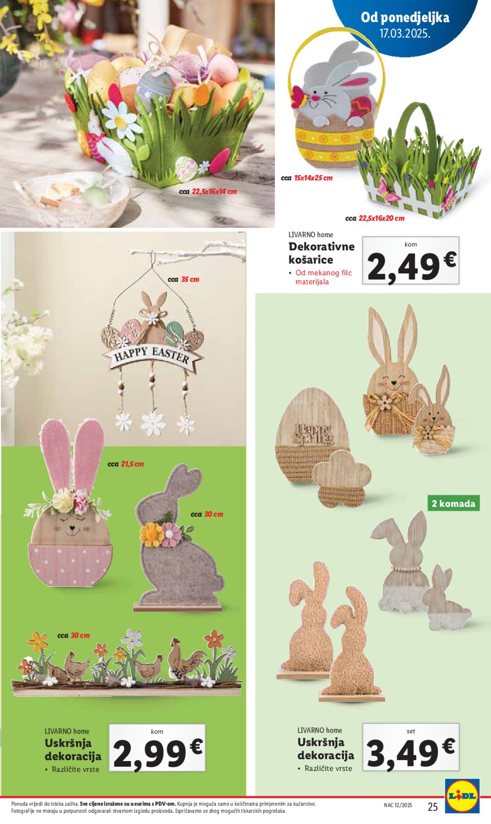 Lidl katalog Super ponuda od ponedjeljka 17.03.-23.03.2025.