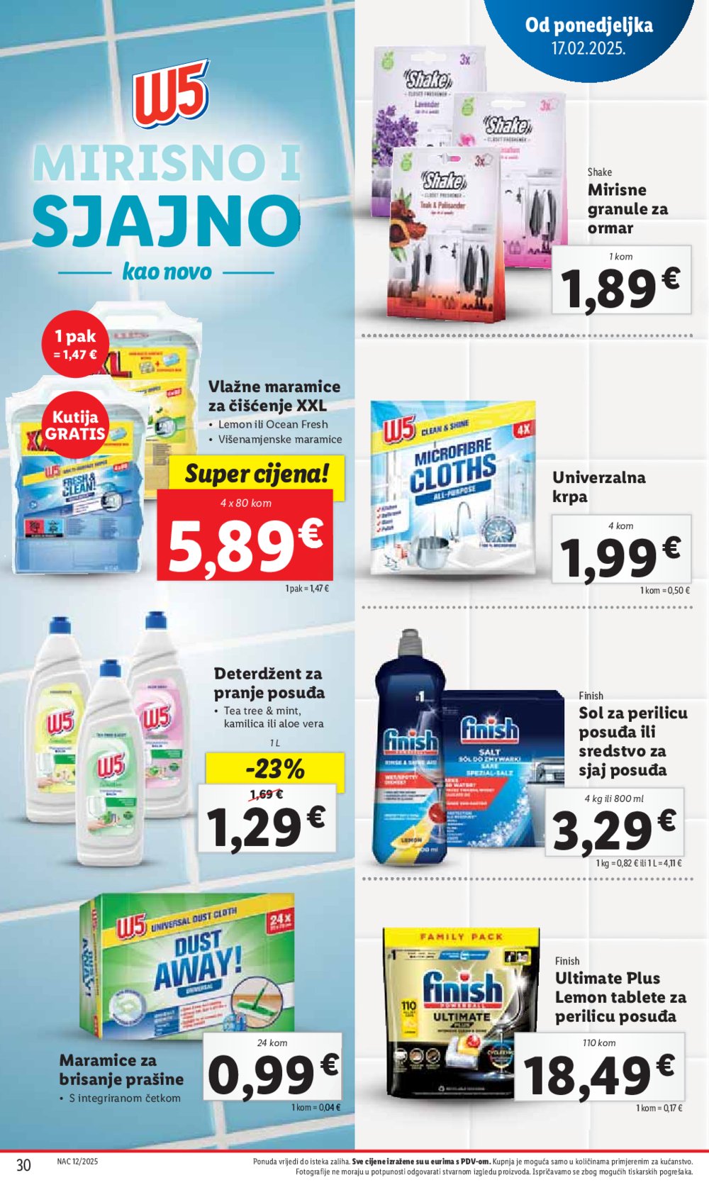 Lidl katalog Super ponuda od ponedjeljka 17.03.-23.03.2025.