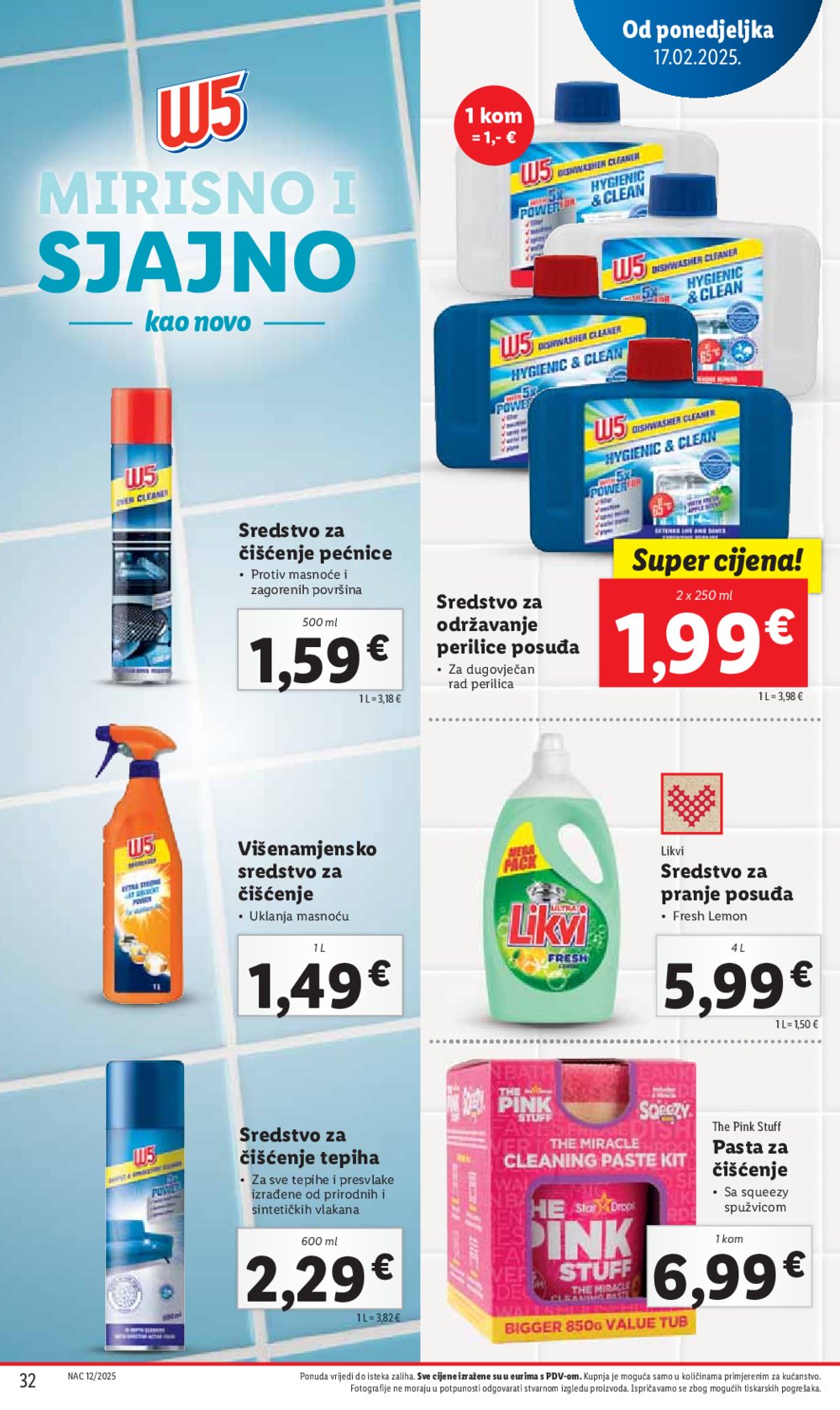 Lidl katalog Super ponuda od ponedjeljka 17.03.-23.03.2025.