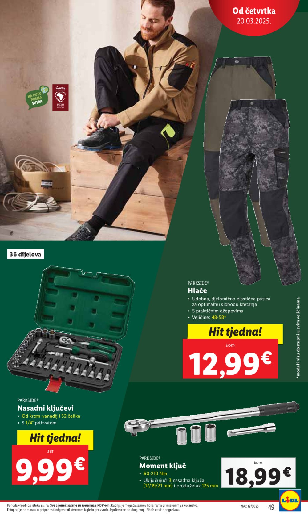 Lidl katalog Super ponuda od ponedjeljka 17.03.-23.03.2025.