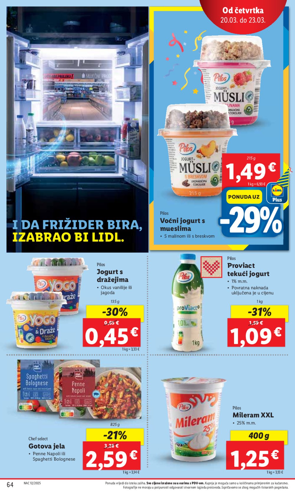 Lidl katalog Super ponuda od ponedjeljka 17.03.-23.03.2025.