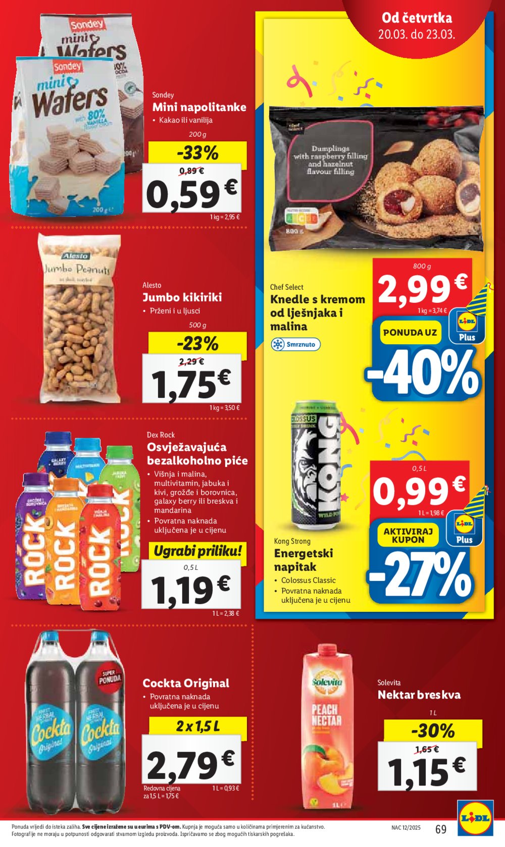 Lidl katalog Super ponuda od ponedjeljka 17.03.-23.03.2025.