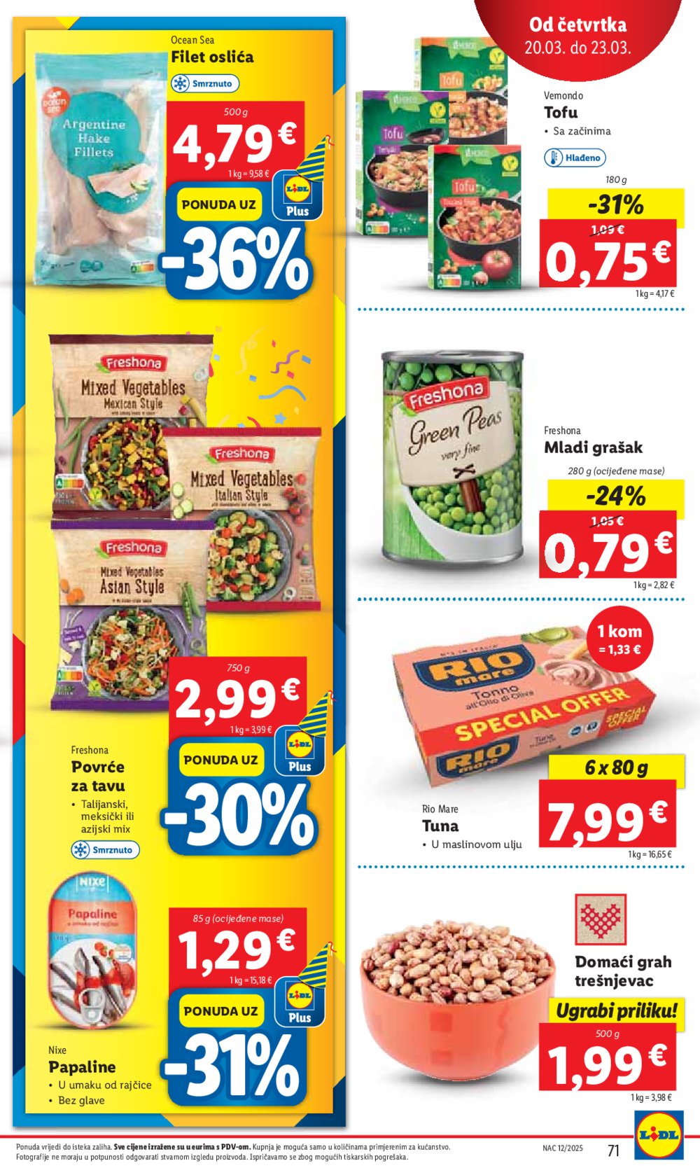 Lidl katalog Super ponuda od ponedjeljka 17.03.-23.03.2025.