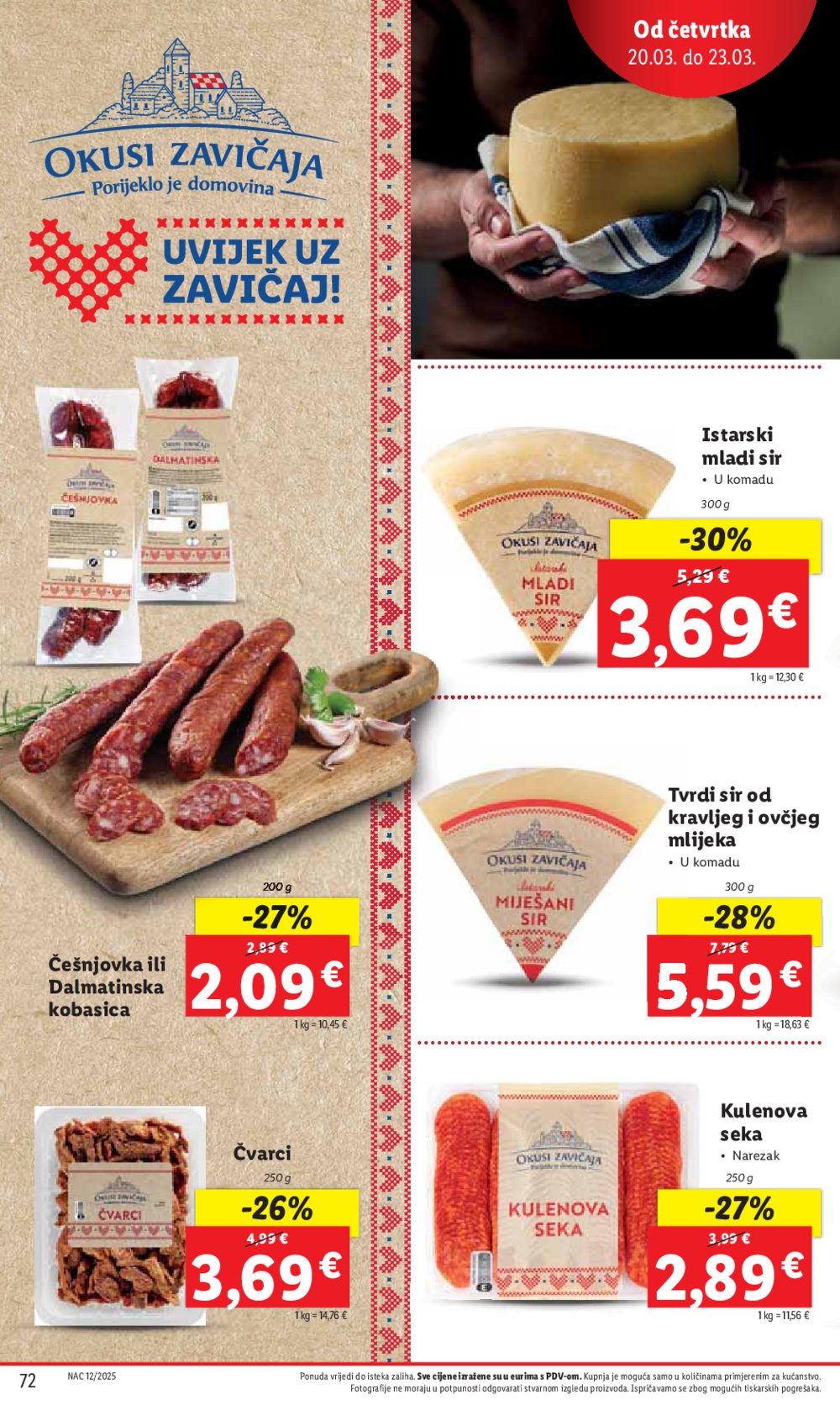 Lidl katalog Super ponuda od ponedjeljka 17.03.-23.03.2025.