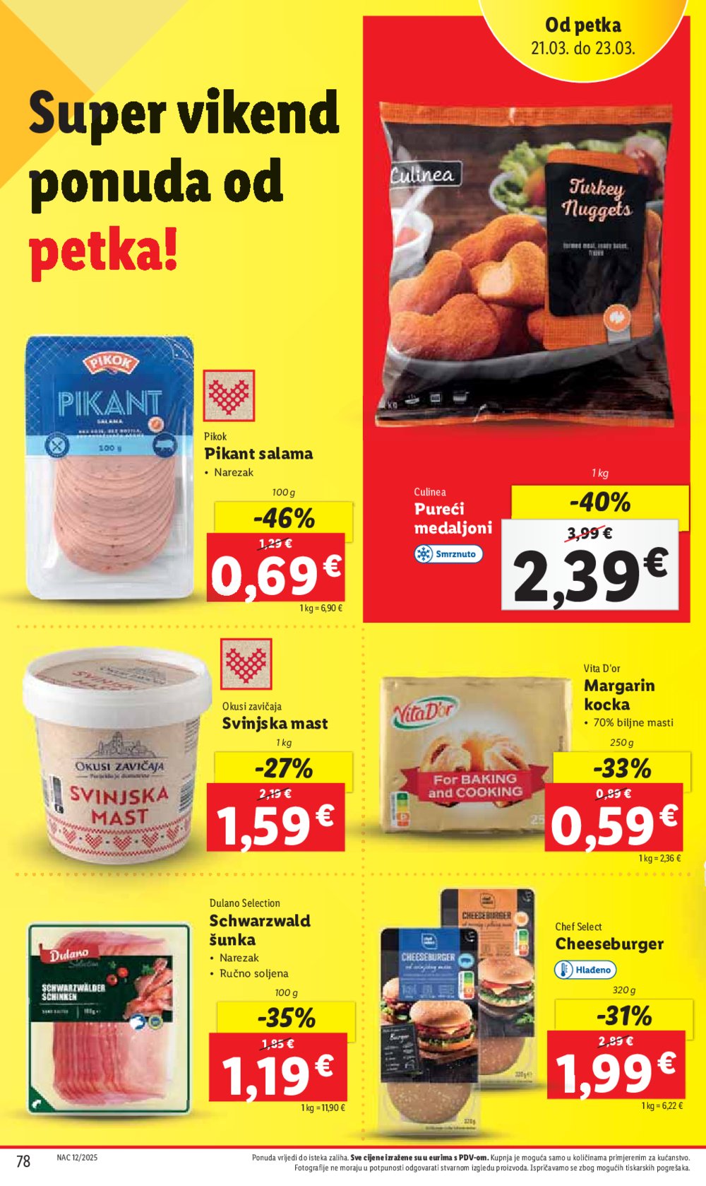 Lidl katalog Super ponuda od ponedjeljka 17.03.-23.03.2025.