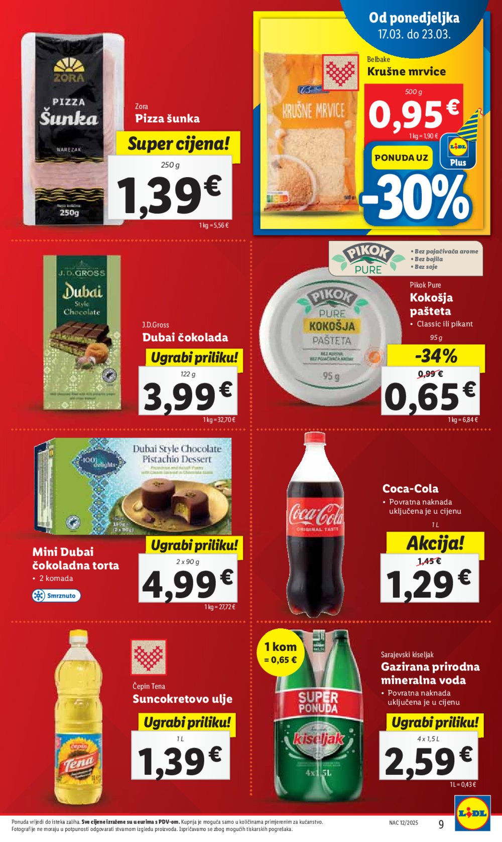 Lidl katalog Super ponuda od ponedjeljka 17.03.-23.03.2025.