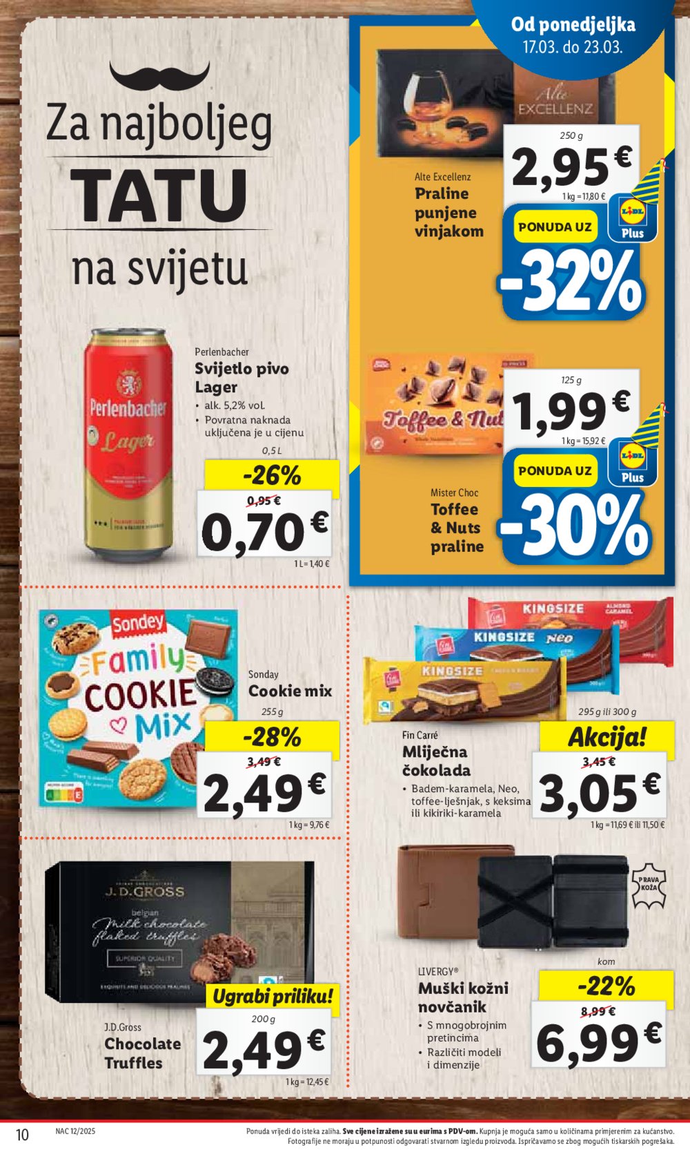 Lidl katalog Super ponuda od ponedjeljka 17.03.-23.03.2025.