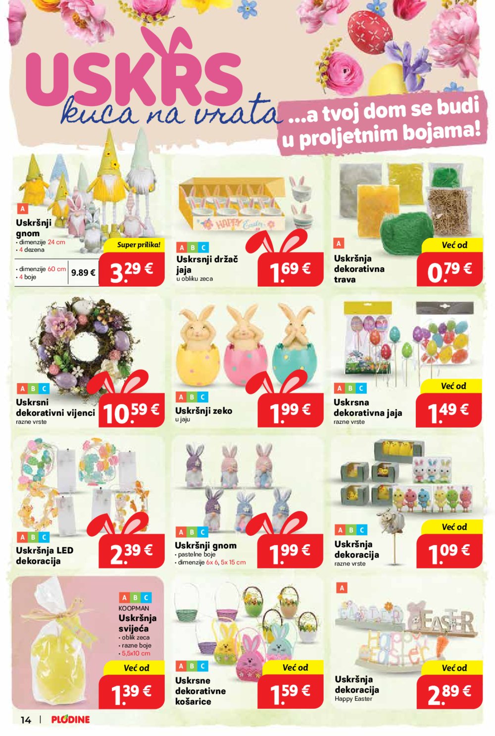 Plodine katalog Akcija 19.03.-25.03.2025.