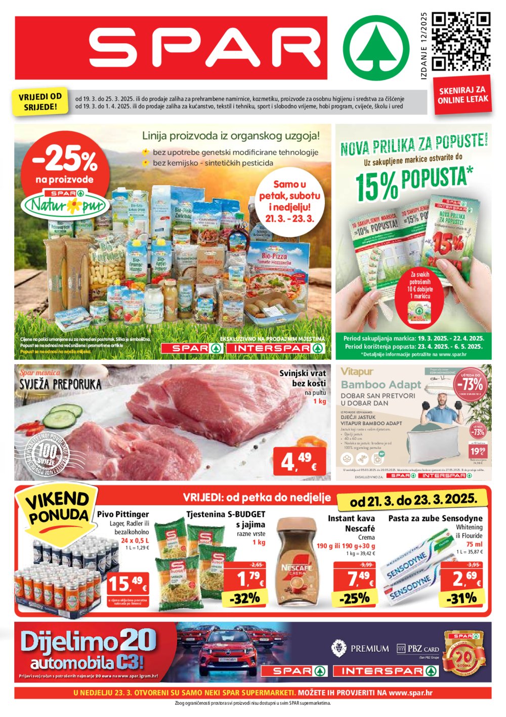 SPAR katalog Akcija 19.03.-25.03.2025.