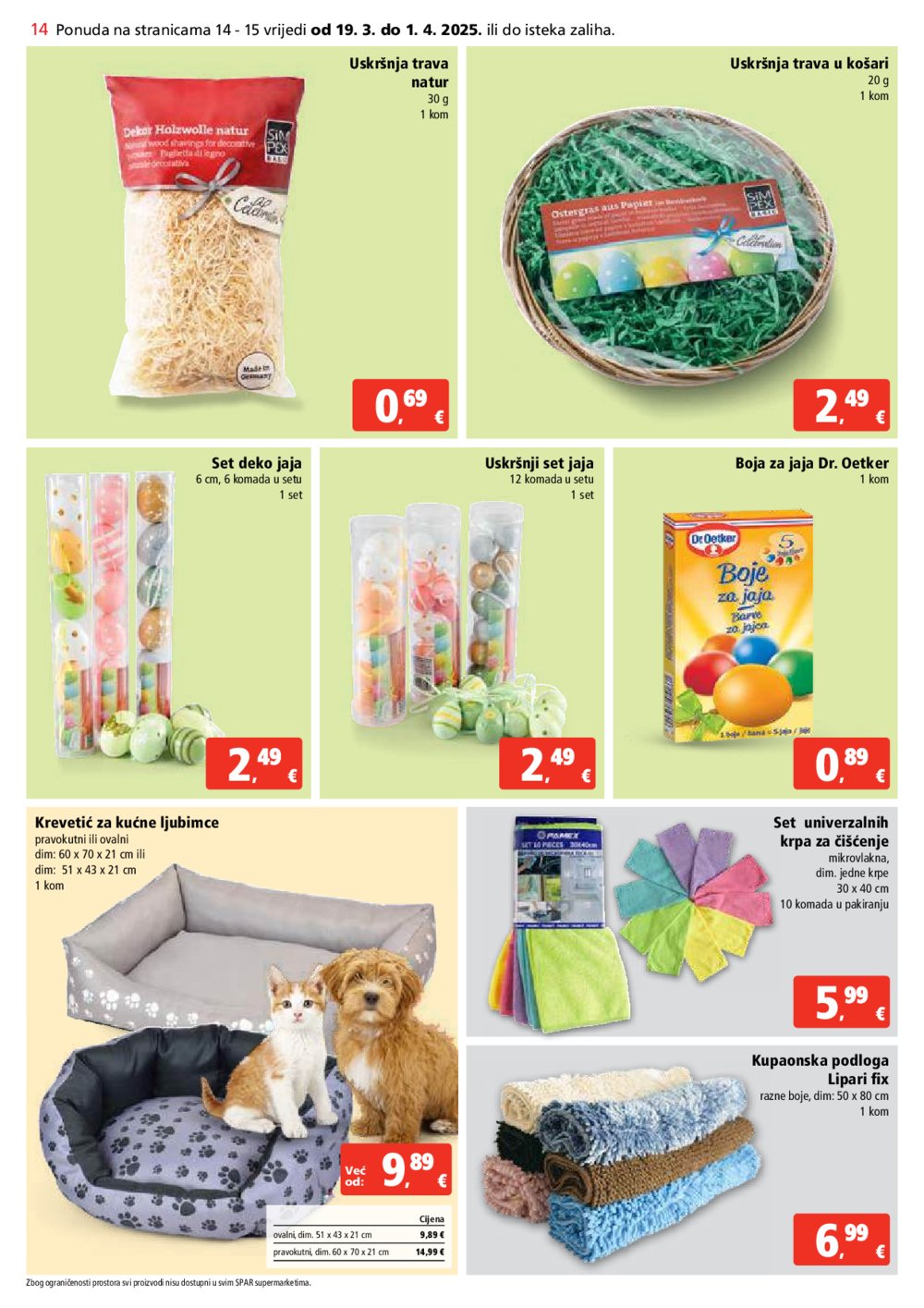 SPAR katalog Akcija 19.03.-25.03.2025.