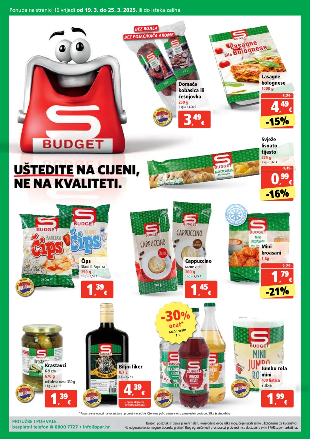 SPAR katalog Akcija 19.03.-25.03.2025.