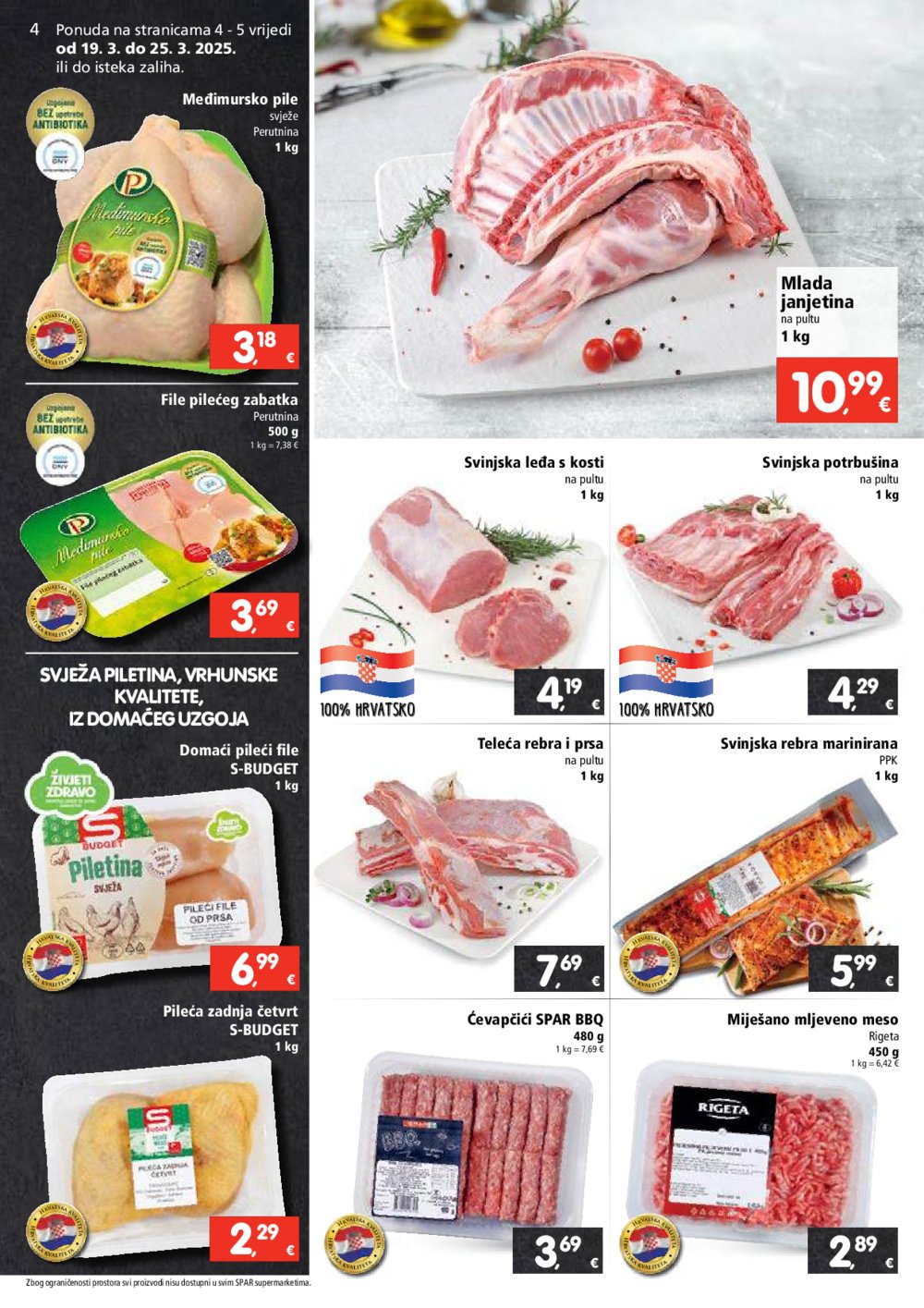 SPAR katalog Akcija 19.03.-25.03.2025.