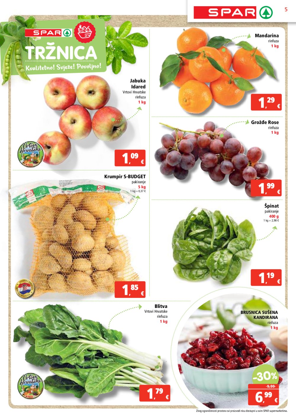 SPAR katalog Akcija 19.03.-25.03.2025.