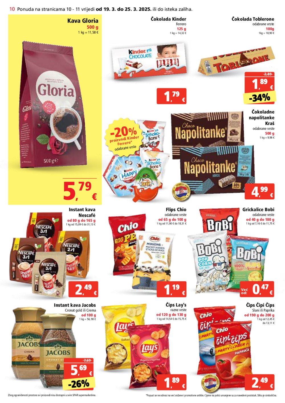 SPAR katalog Akcija 19.03.-25.03.2025.