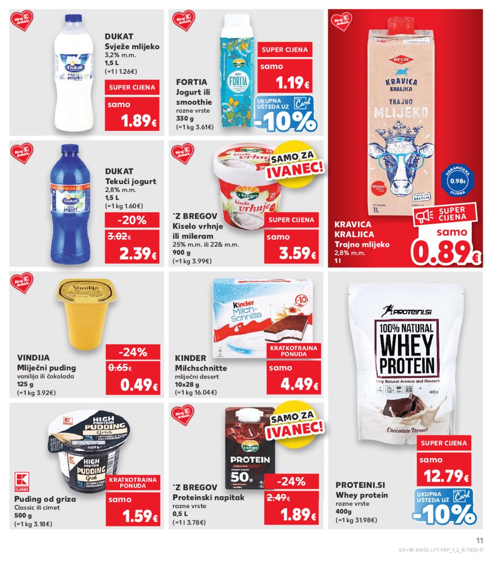 Kaufland katalog Akcija 19.03.-25.03.2025. Ivanec