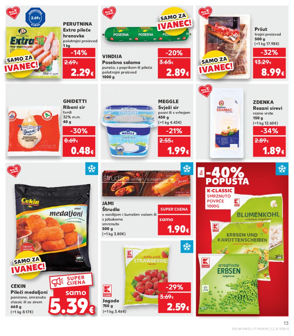 Kaufland katalog Akcija 19.03.-25.03.2025. Ivanec