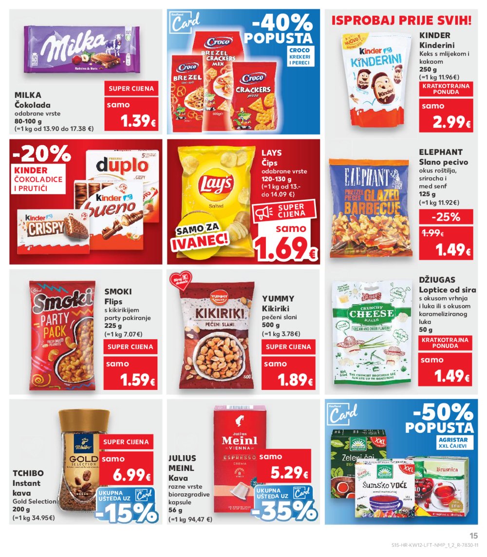 Kaufland katalog Akcija 19.03.-25.03.2025. Ivanec